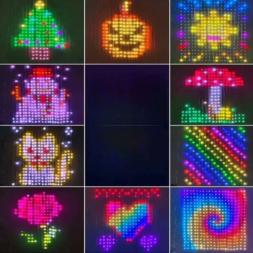 Outdoor LED Pixel Curtain Ligh - Smart Garden Is ulasan dan harga