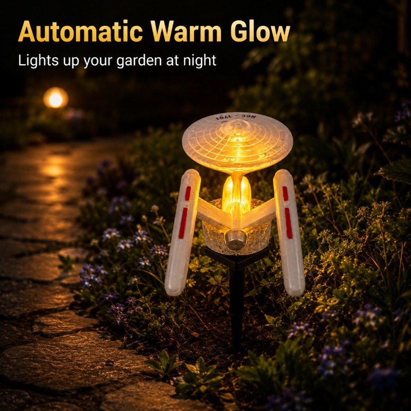Star Trek USS Enterprise Solar - Smart Garden Spotlights ulasan dan harga