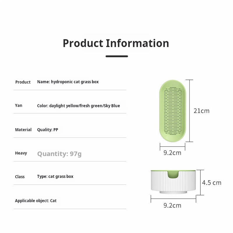 Easy Growth Hydroponic Cat Gra - Hydroponic Grow Pod ulasan dan harga