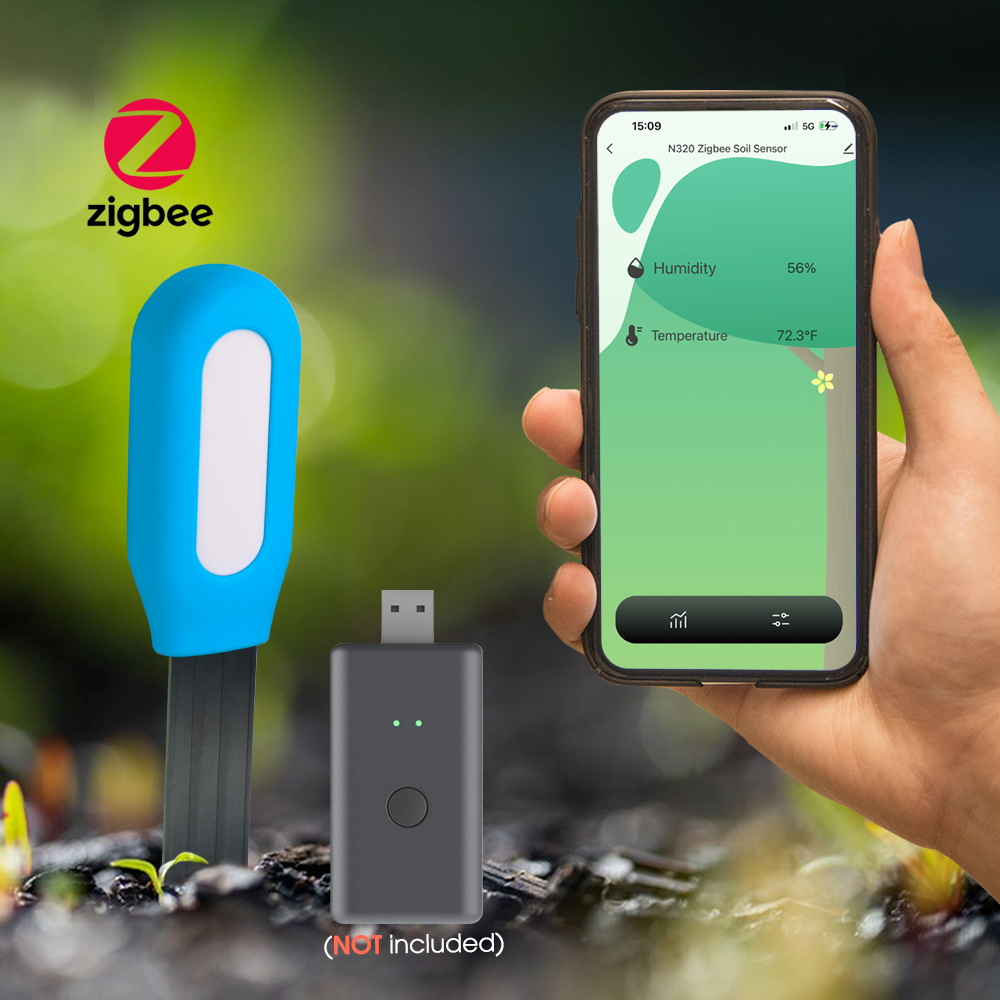 Smart Zigbee Soil Sensor for H - Smart Garden Is ulasan dan harga