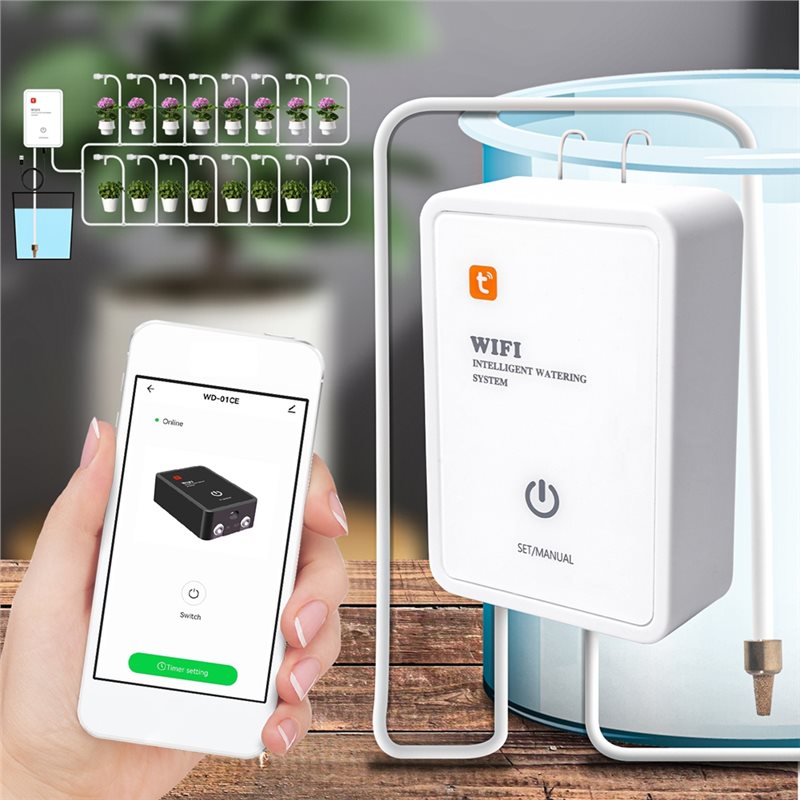 Automatic Drip Irrigation Wate - Smart Garden Is ulasan dan harga