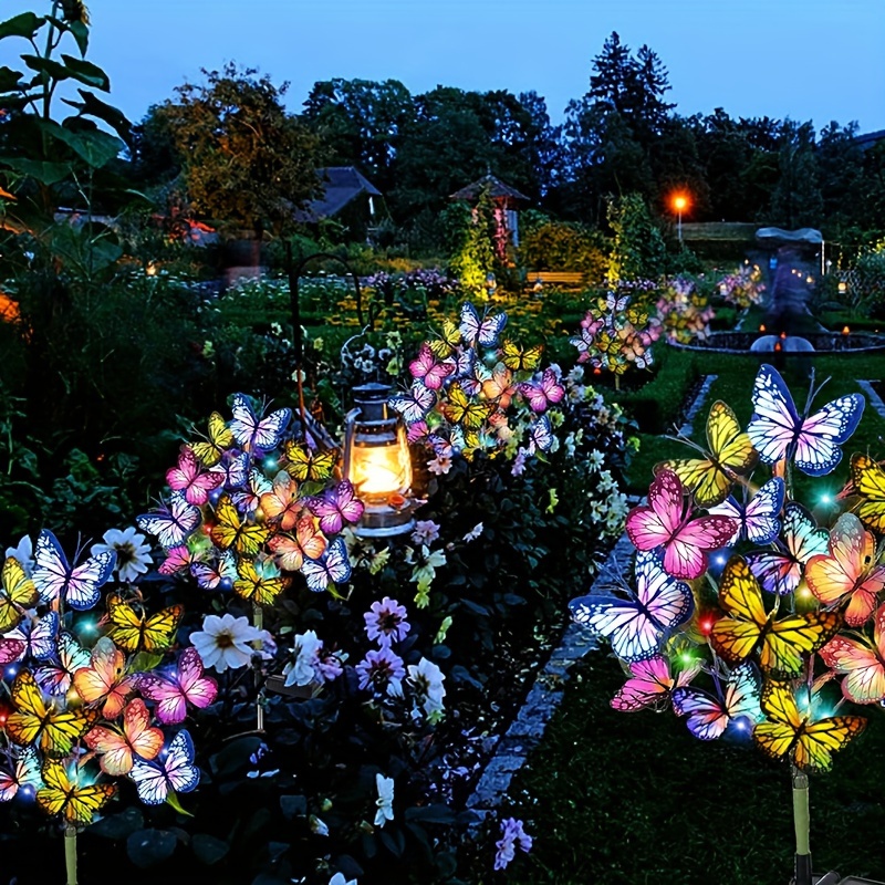Solar LED Butterfly Garden Lig - Smart Garden Spotlights ulasan dan harga