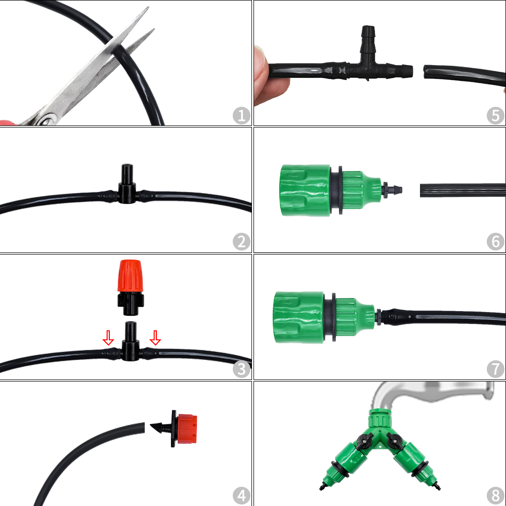 Irrigation System Garden Tools - Smart Garden Project ulasan dan harga