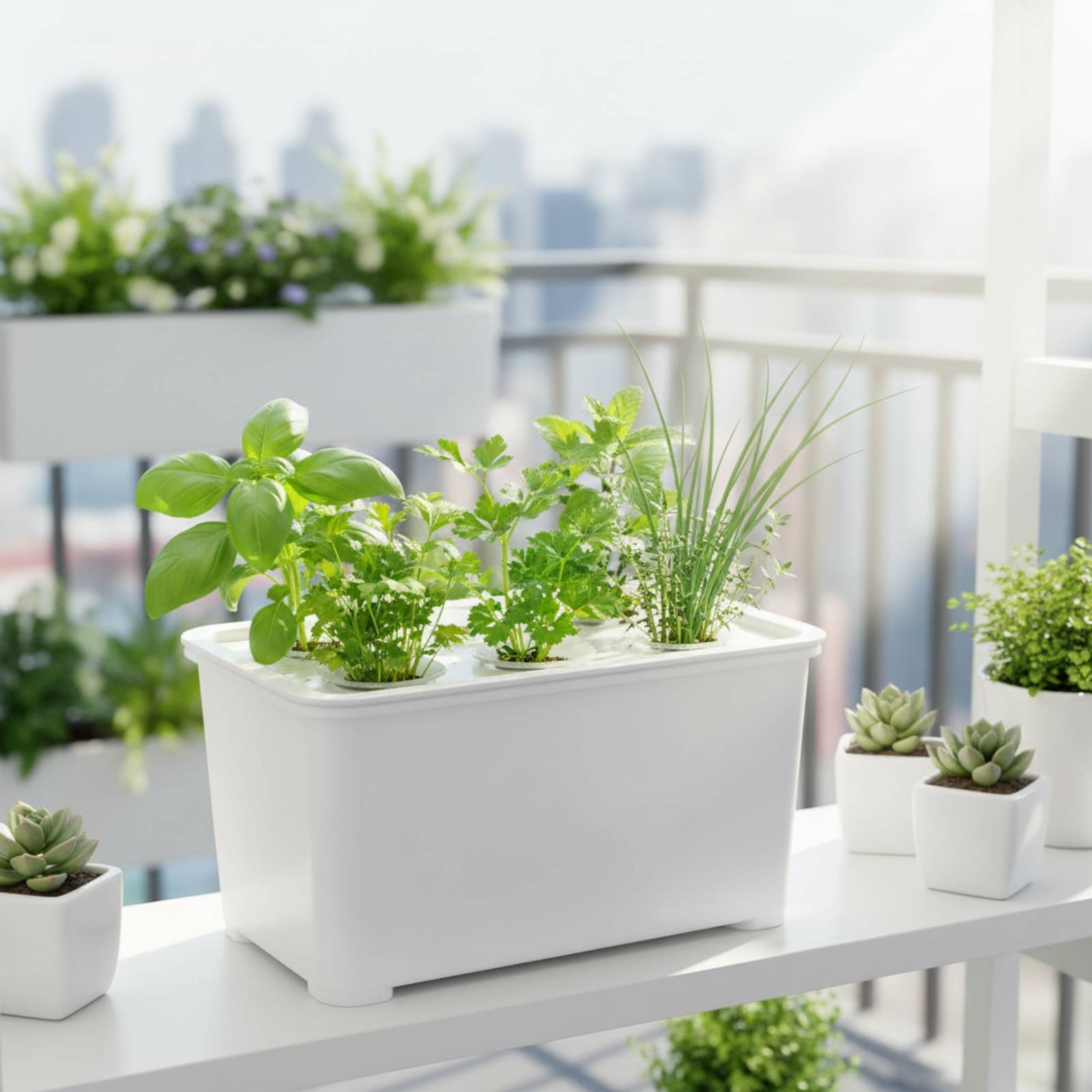 Hydroponic Planting Box Sunlig - Hydroponic Grow Pod ulasan dan harga