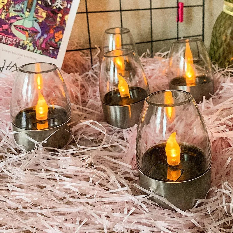 Solar Powered Flameless Candle - Smart Garden Spotlights ulasan dan harga
