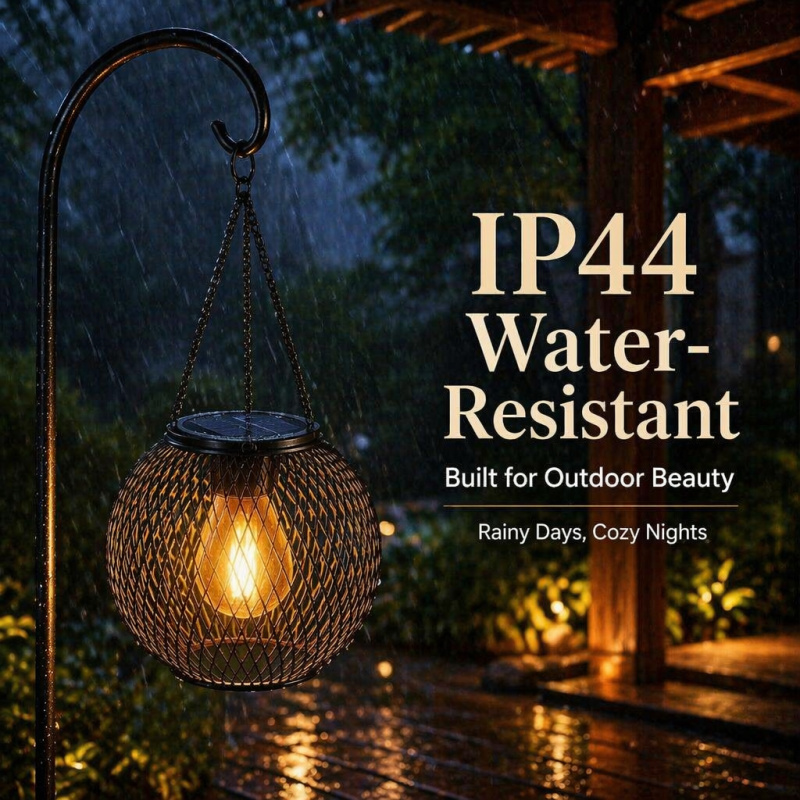 Solar Powered LED Hanging Floo - Smart Garden Spotlights ulasan dan harga