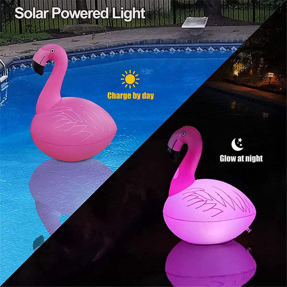 Solar Floating Flamingo Ball L - Smart Garden Balloon ulasan dan harga