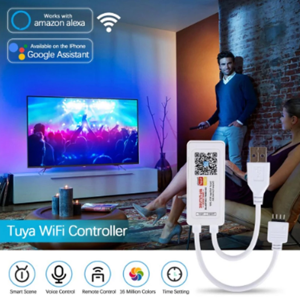 1-10Tuya Smart Life APP 5-24V  - Smart Garden Light Controller ulasan dan harga