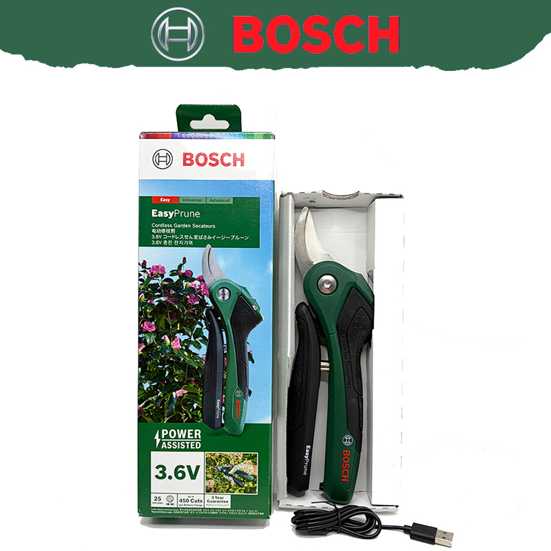 Bosch 3.6V Cordless Smart Prun - Smart Garden Is ulasan dan harga