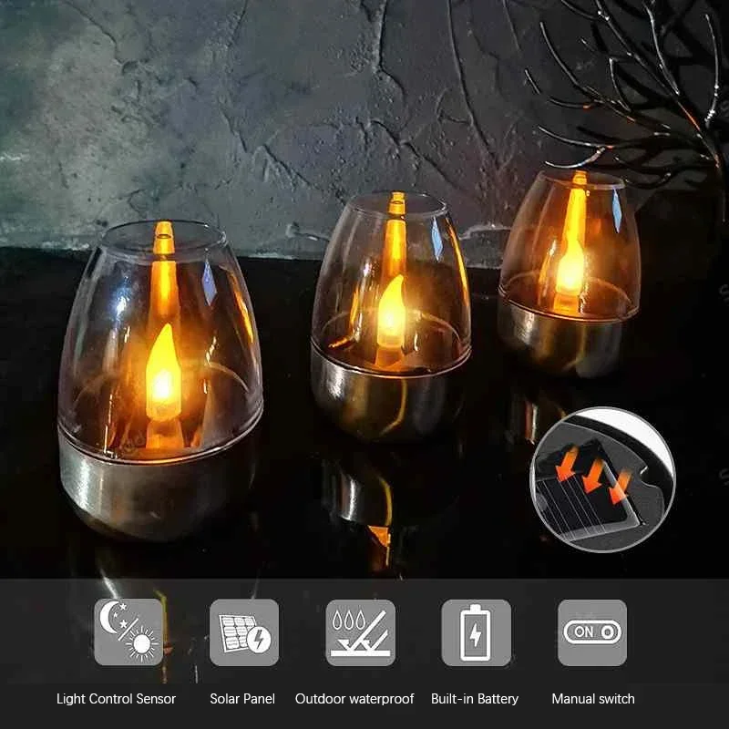 LED Stainless Steel Solar Cand - Smart Garden Spotlights ulasan dan harga