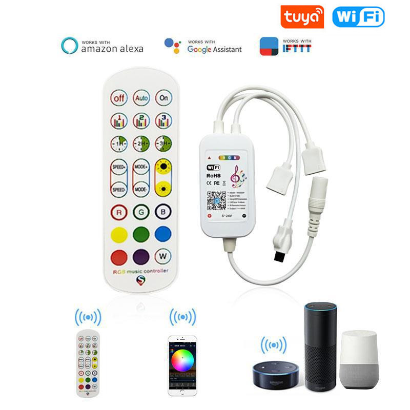 Tuya WiFi Smart LED Controller - Smart Garden Light Controller ulasan dan harga