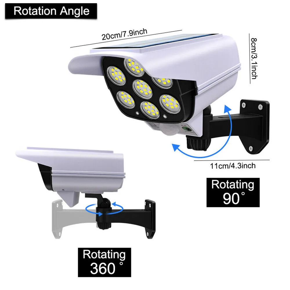 Outdoor Solar Light Motion Sen - Smart Garden Spotlights ulasan dan harga