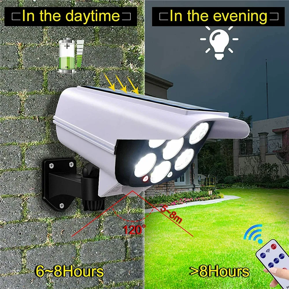 Outdoor Solar Light Motion Sen - Smart Garden Spotlights ulasan dan harga
