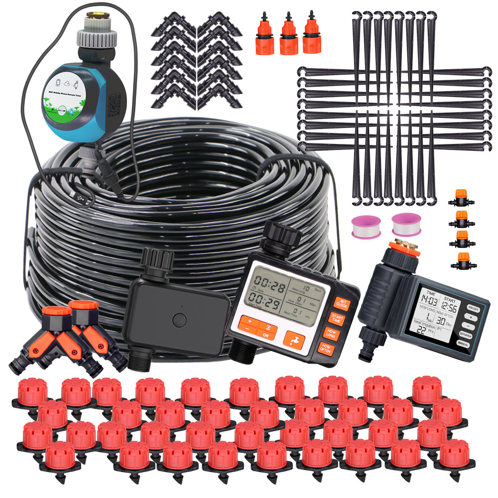 50-5M 1/4'' Hose Adjustable Dr - Smart Garden Project ulasan dan harga