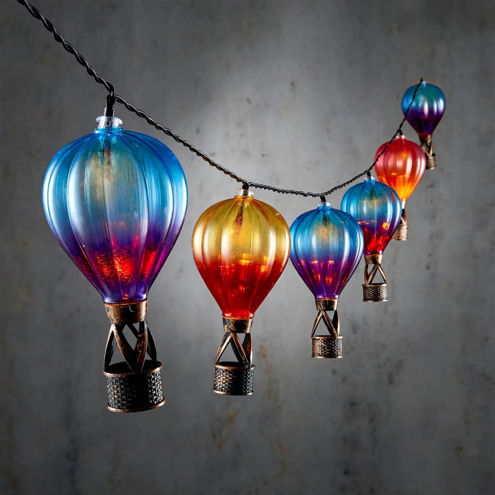 Hot Air Balloon Solar Lights 1 - Smart Garden Balloon ulasan dan harga