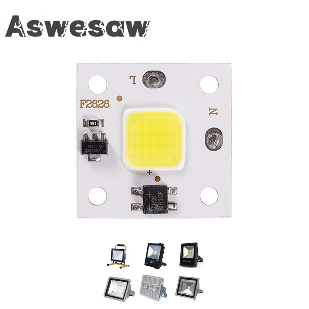 10W COB module 220V LED Chip D - Smart Garden Spotlights ulasan dan harga