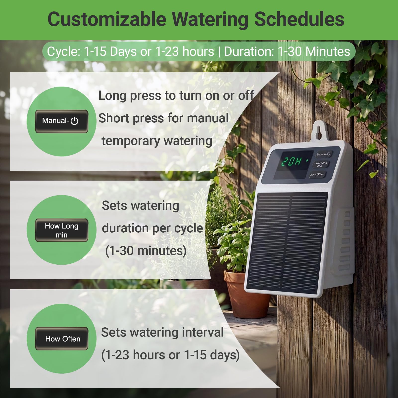 Upgraded Solar Drip Irrigation - Smart Garden Project ulasan dan harga