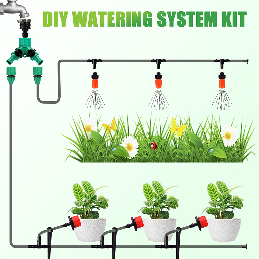 148pcs/set Automatic Watering  - Smart Garden Project ulasan dan harga