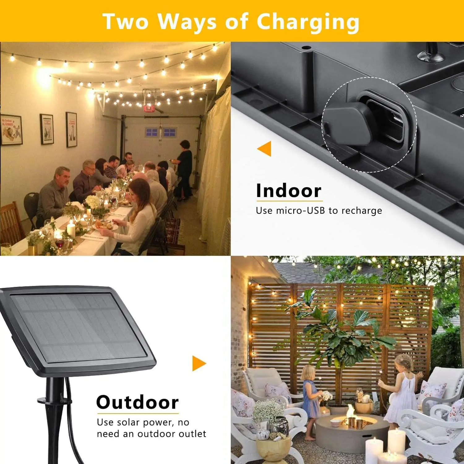 100/50/25ft Solar Led String L - Smart Garden Spotlights ulasan dan harga