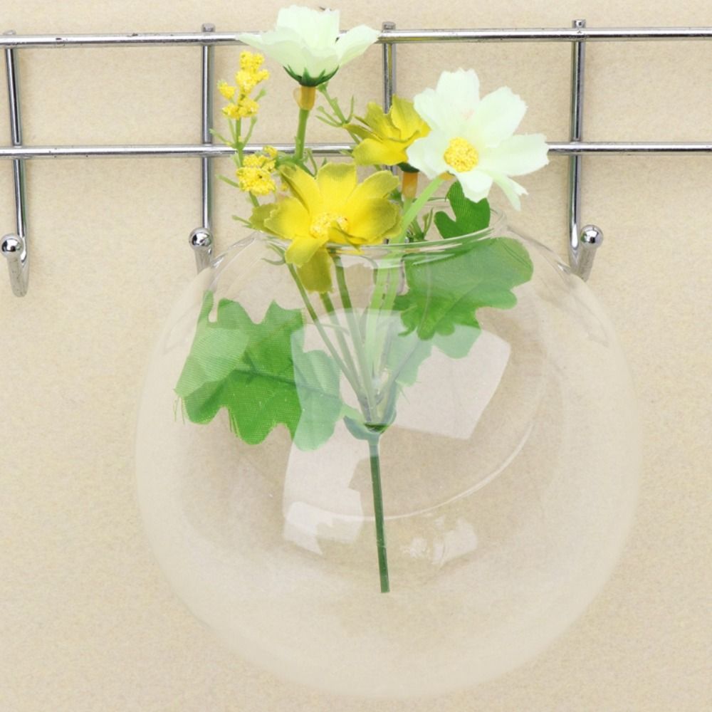 Transparent Glass Vase Wall Ha - Hydroponic Grow Pod ulasan dan harga