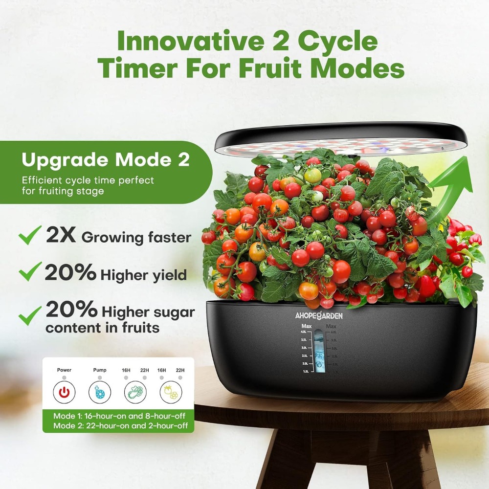 12 Pod Hydroponic Garden with  - Hydroponic Grow Pod ulasan dan harga