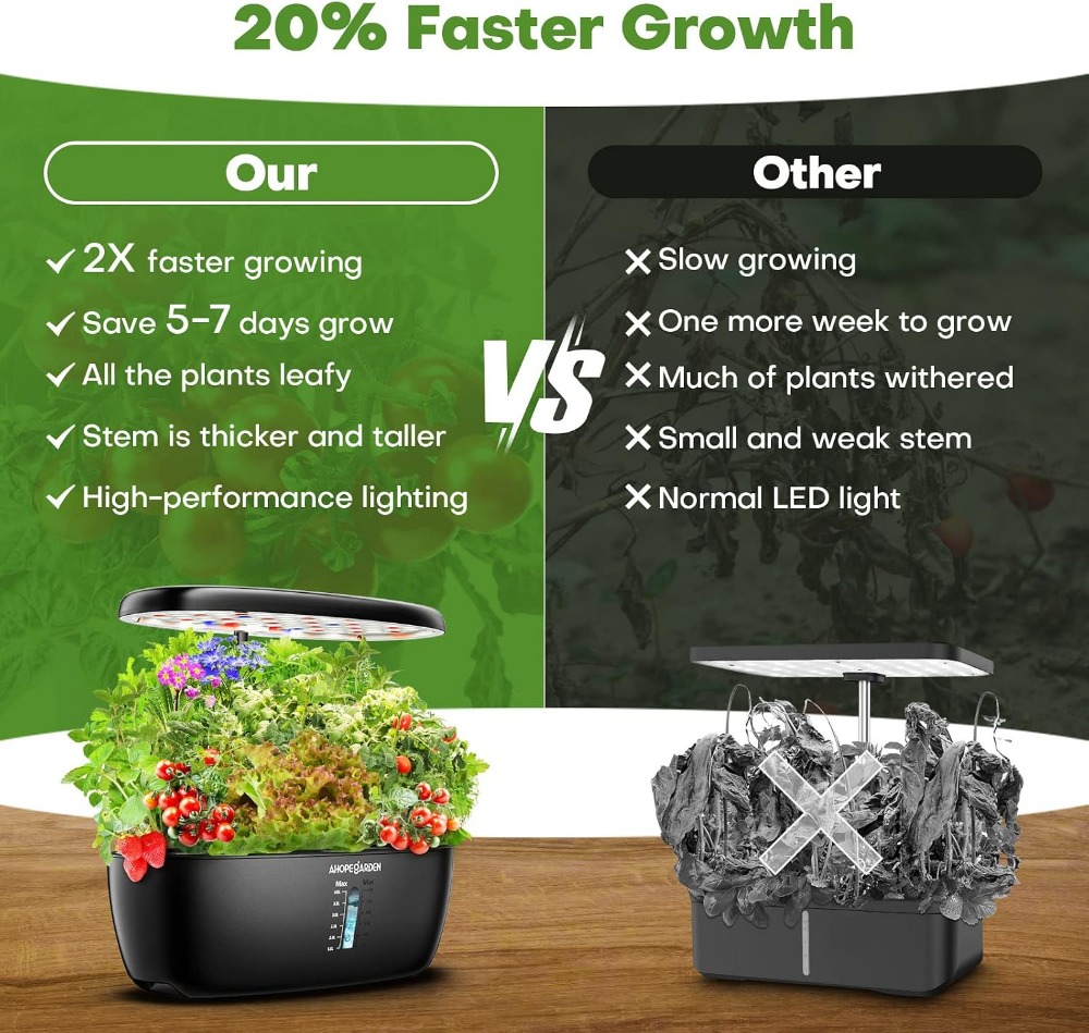 12 Pod Hydroponic Garden with  - Hydroponic Grow Pod ulasan dan harga