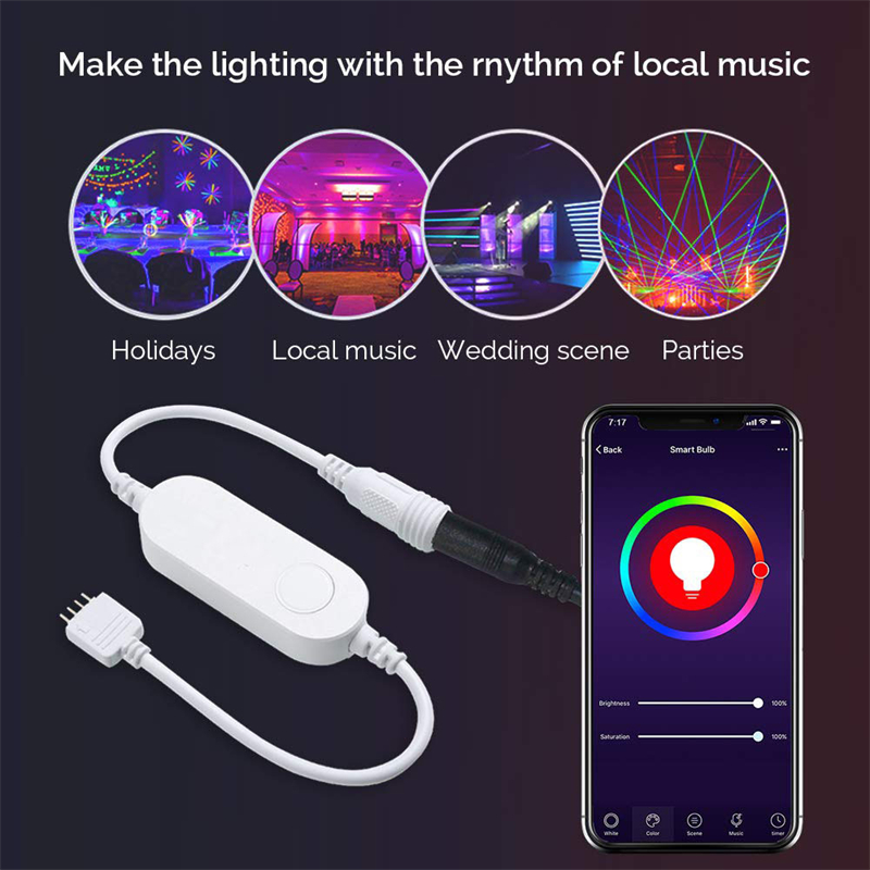 TUYA RGB Controller WIFI Dimme - Smart Garden Light Controller ulasan dan harga