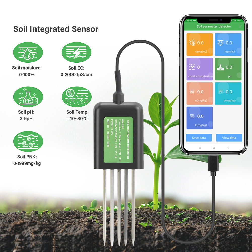 YIERYI Soil pH Meter Moisture  - Smart Garden Nutrients ulasan dan harga