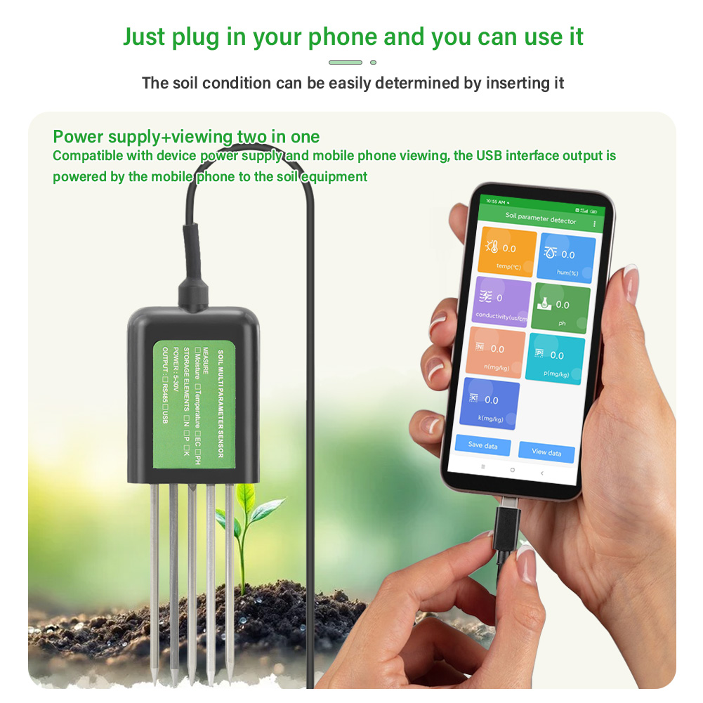YIERYI Soil pH Meter Moisture  - Smart Garden Nutrients ulasan dan harga