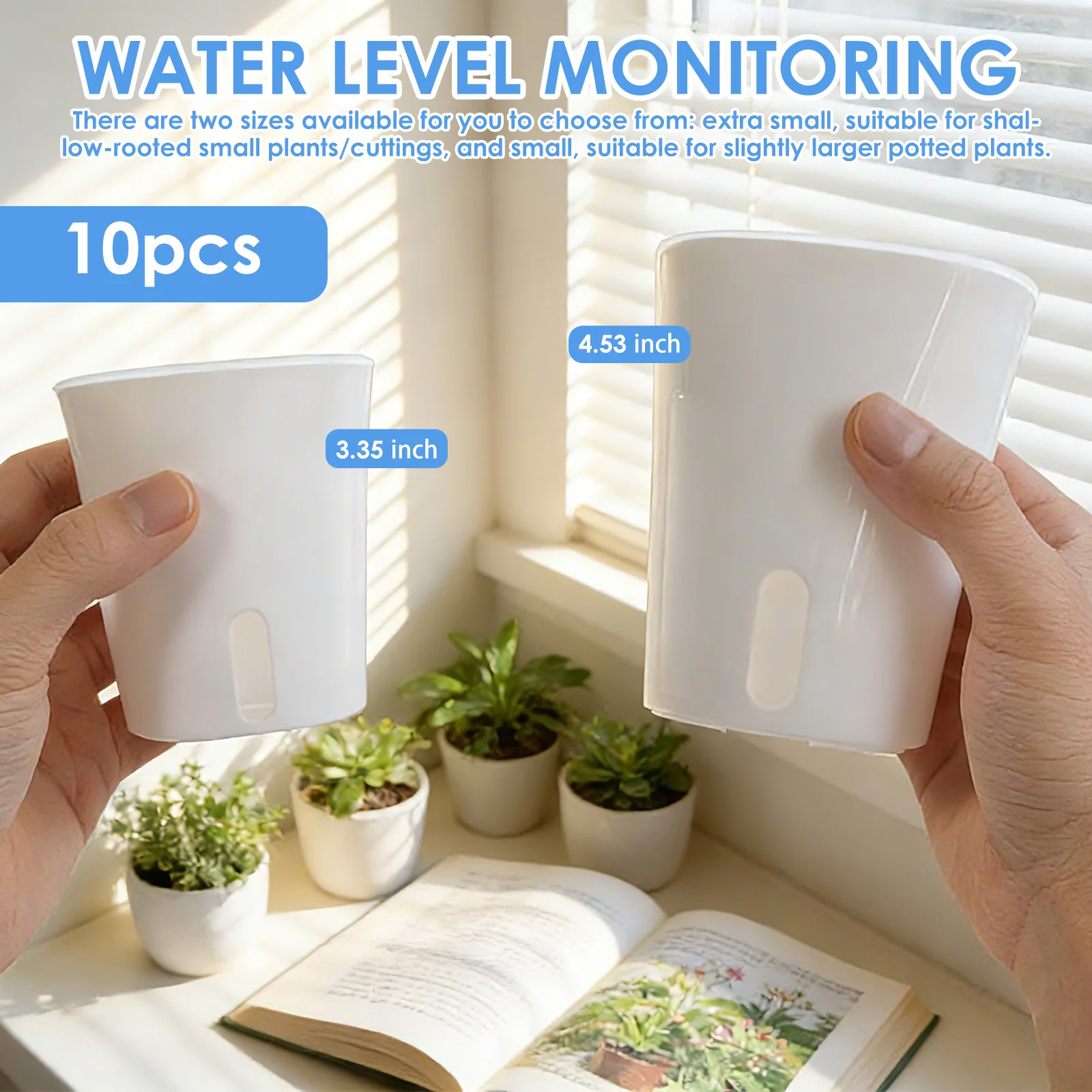 10 Pcs Self Watering Planter L - Hydroponic Grow Pod ulasan dan harga