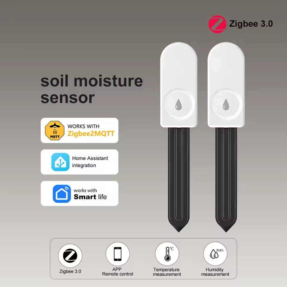 Zigbee Smart Soil Tester Humid - Smart Garden Home Assistant ulasan dan harga