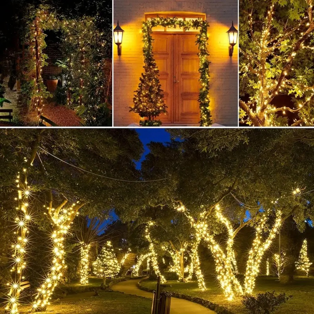 Solar Powered Outdoor String L - Smart Garden Spotlights ulasan dan harga