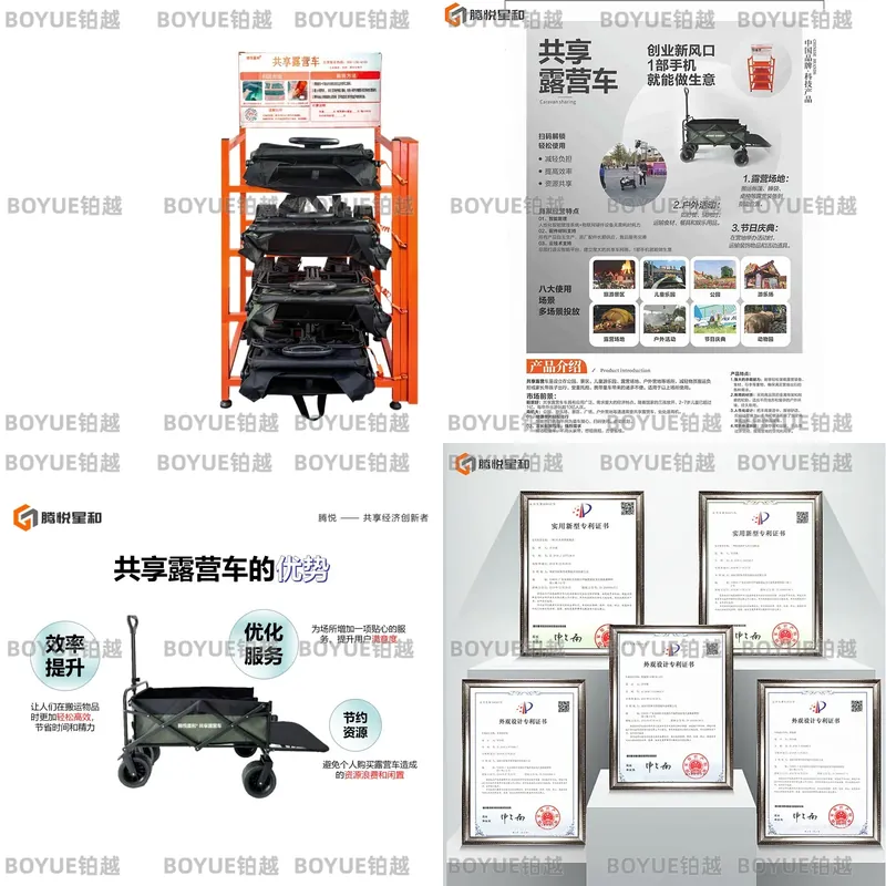 Portable Folding Camping Wagon - Smart Garden Cart ulasan dan harga